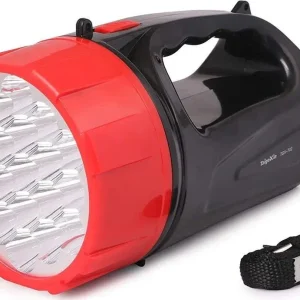 Torcia 19 LED - ricaricabile ad alta potenza con batteria da1500 mah