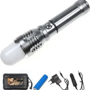 Torcia Portatile Led Tekone To-bl101 Ricaricabile Luce Potente Alluminio