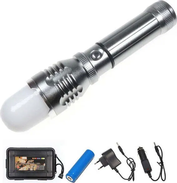 Torcia Portatile Led Tekone To-bl101 Ricaricabile Luce Potente Alluminio