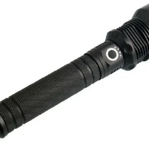 Torcia Tattica Led Ricaricabile Portatile Con 3 Modalità Di Illuminazione