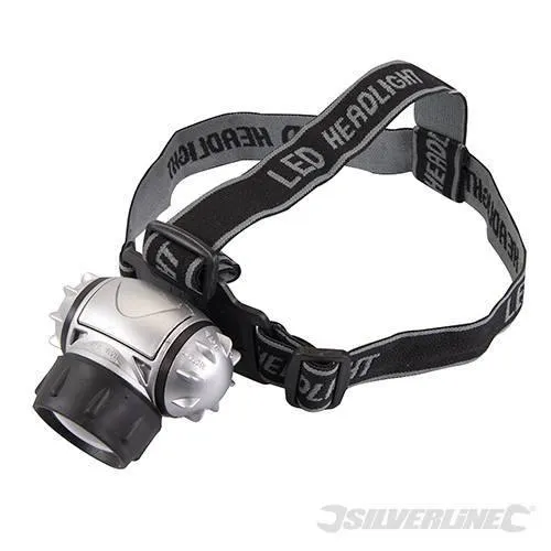 Torcia da testa LED/Krypton due modalità di luce Silverline Prezzo