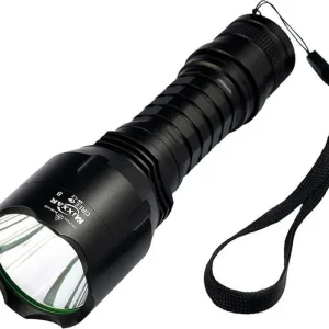 Torcia Waterproof Led Cree T6 Ricaricabile Con Caricabatteria Anti Congelamento