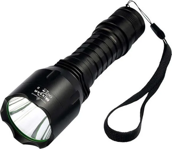 Torcia Waterproof Led Cree T6 Ricaricabile Con Caricabatteria Anti Congelamento