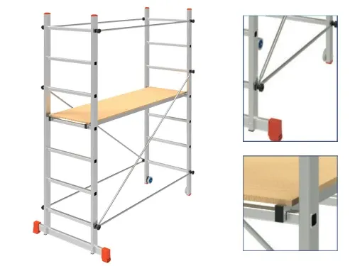 Trabattelli alluminio Step Up Labor. Prezzo per Pezzo.