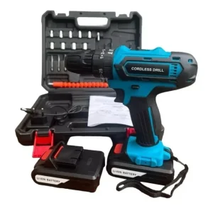 Trapano Avvitatore Perforatore, Doppia Batteria Litio 100% | 48V + Valigetta Accessori