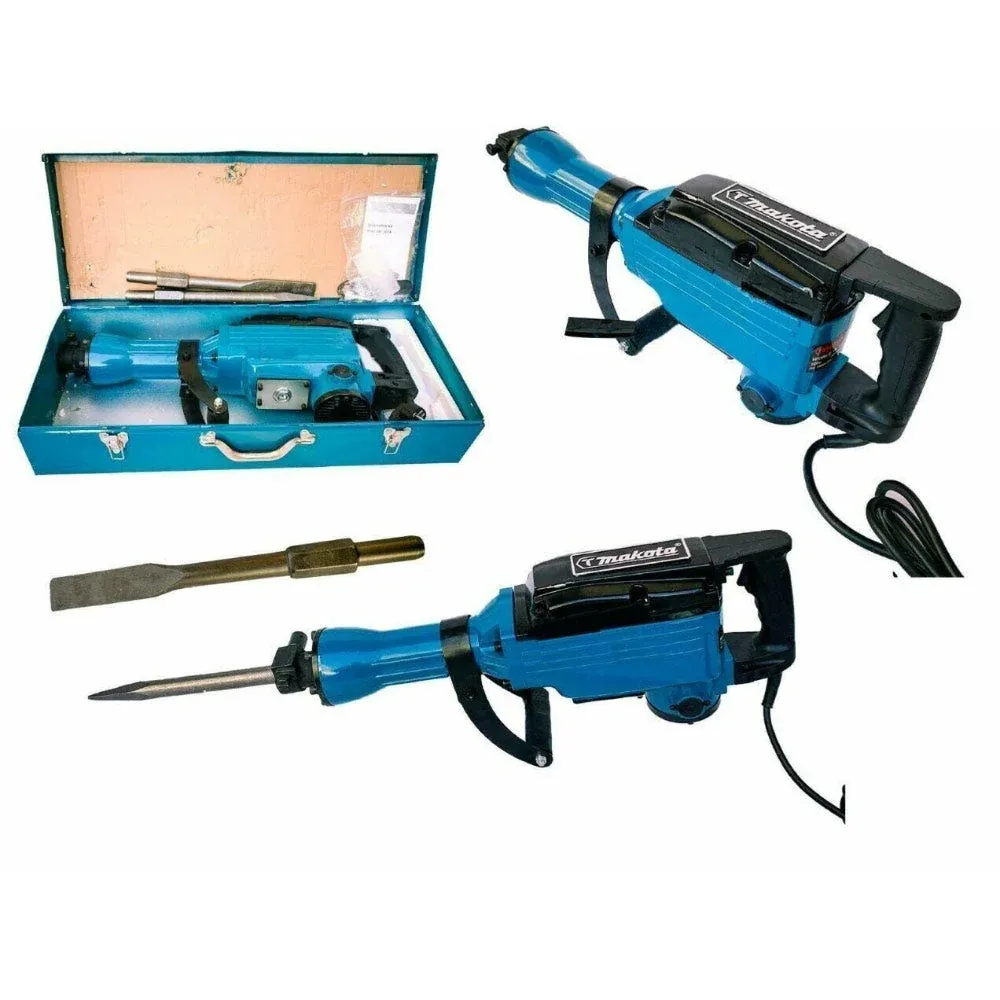Trapano demolitore 2500W – 1800 giri/min, 2 punte, 16” martello pneumatico per lavoro pesante