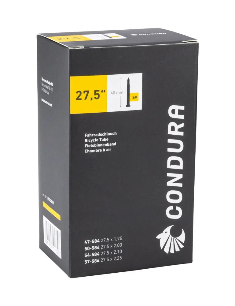 TUBO DI CONDURA - 27,5 " - VALVOLA SCLAVERAND (SV) 40 mm