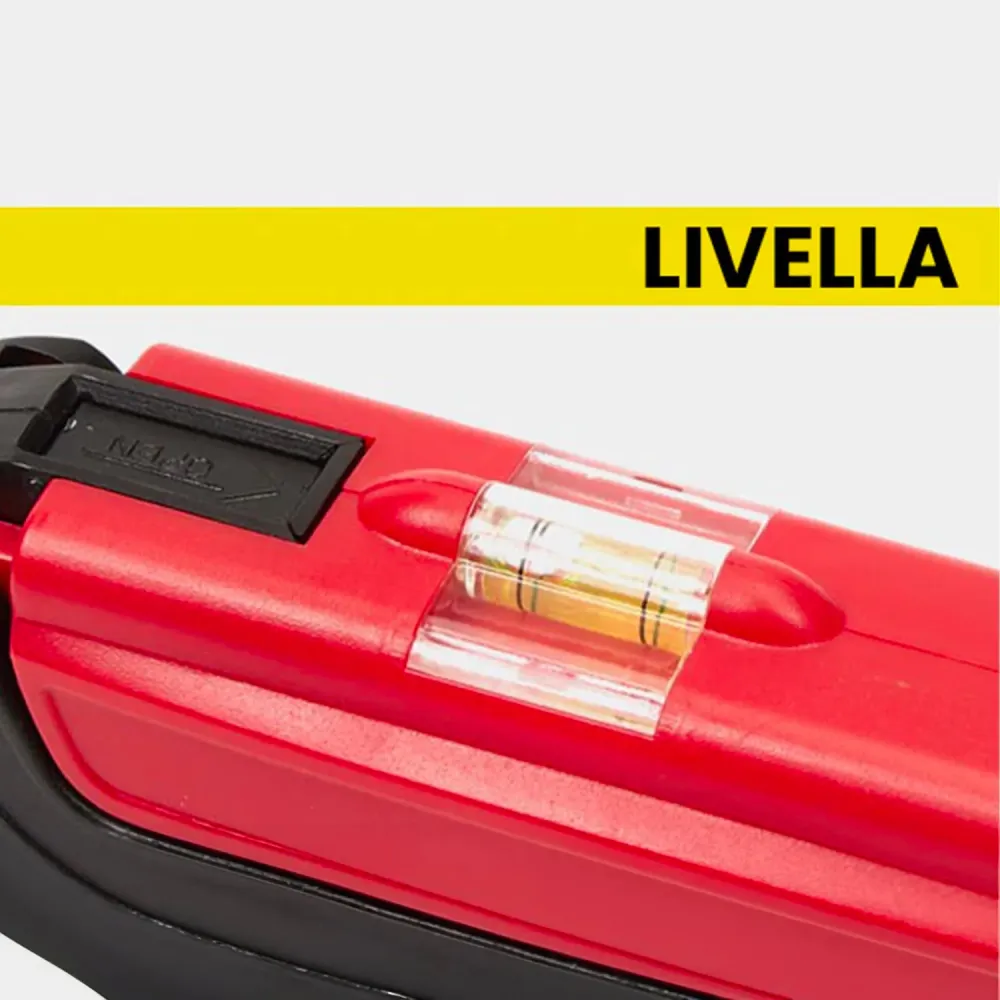 Utensile Multiuso 17 1 con Livella, Metro, Martello, Luce e Cacciavite
