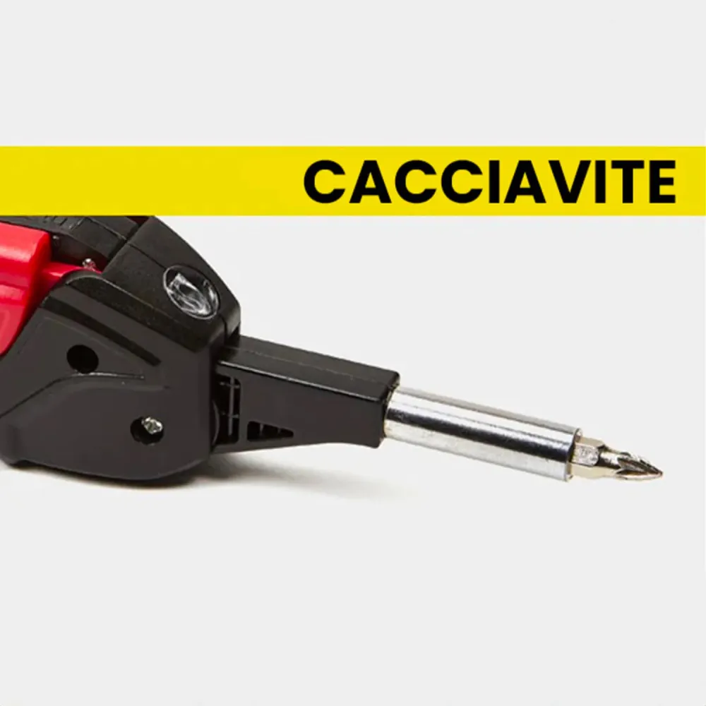 Utensile Multiuso 17 1 con Livella, Metro, Martello, Luce e Cacciavite
