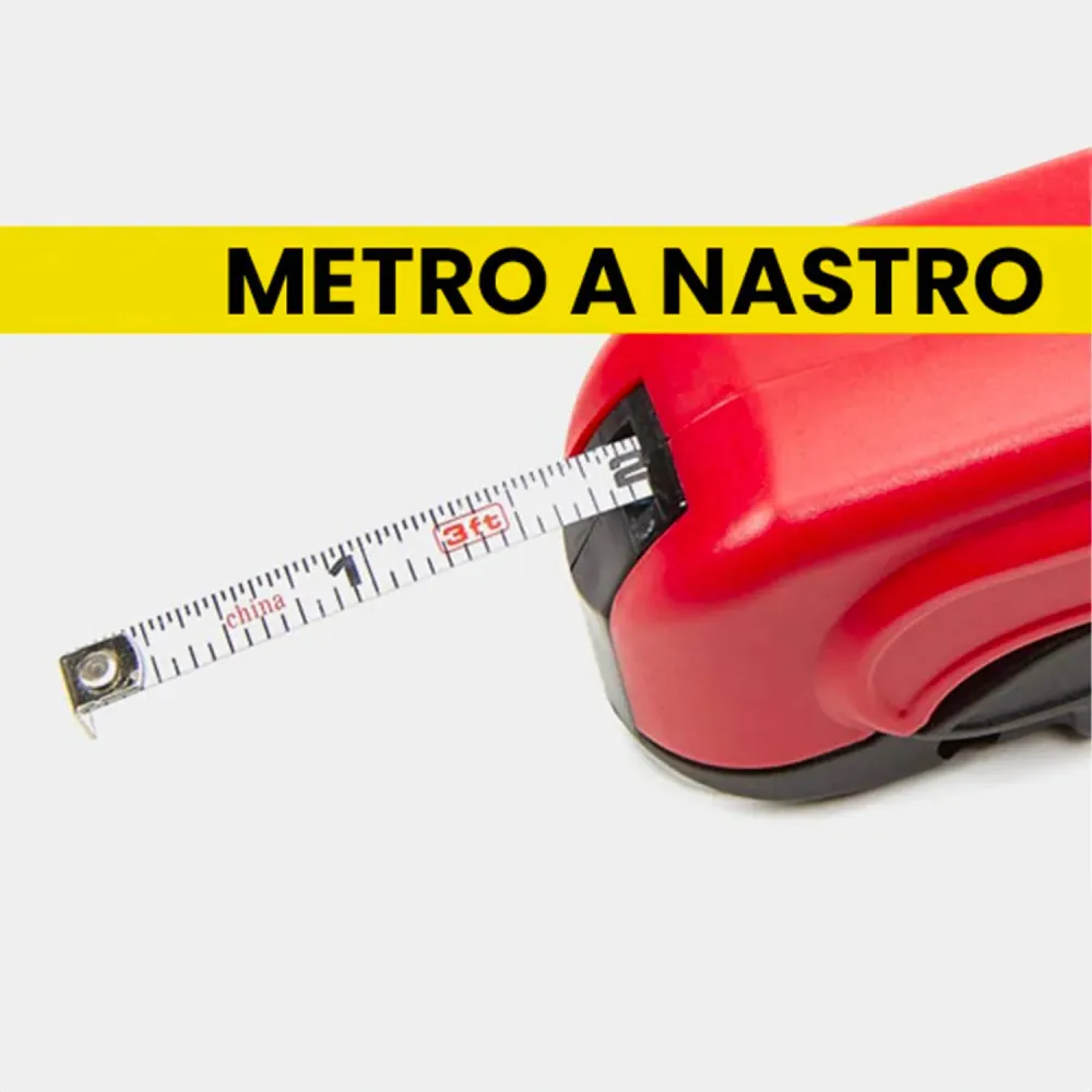 Utensile Multiuso 17 1 con Livella, Metro, Martello, Luce e Cacciavite