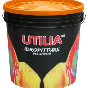Utilia Idropittura Semilavabile Col. Bianco Lt.14