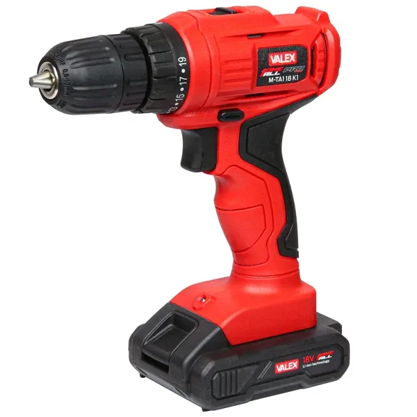 Valex - 1429450 - Trapano avvitatore M-TA1 18 K1 - valigetta - batteria al litio - 18 V - Valex - 103364 - Conf. da 1 Pz.