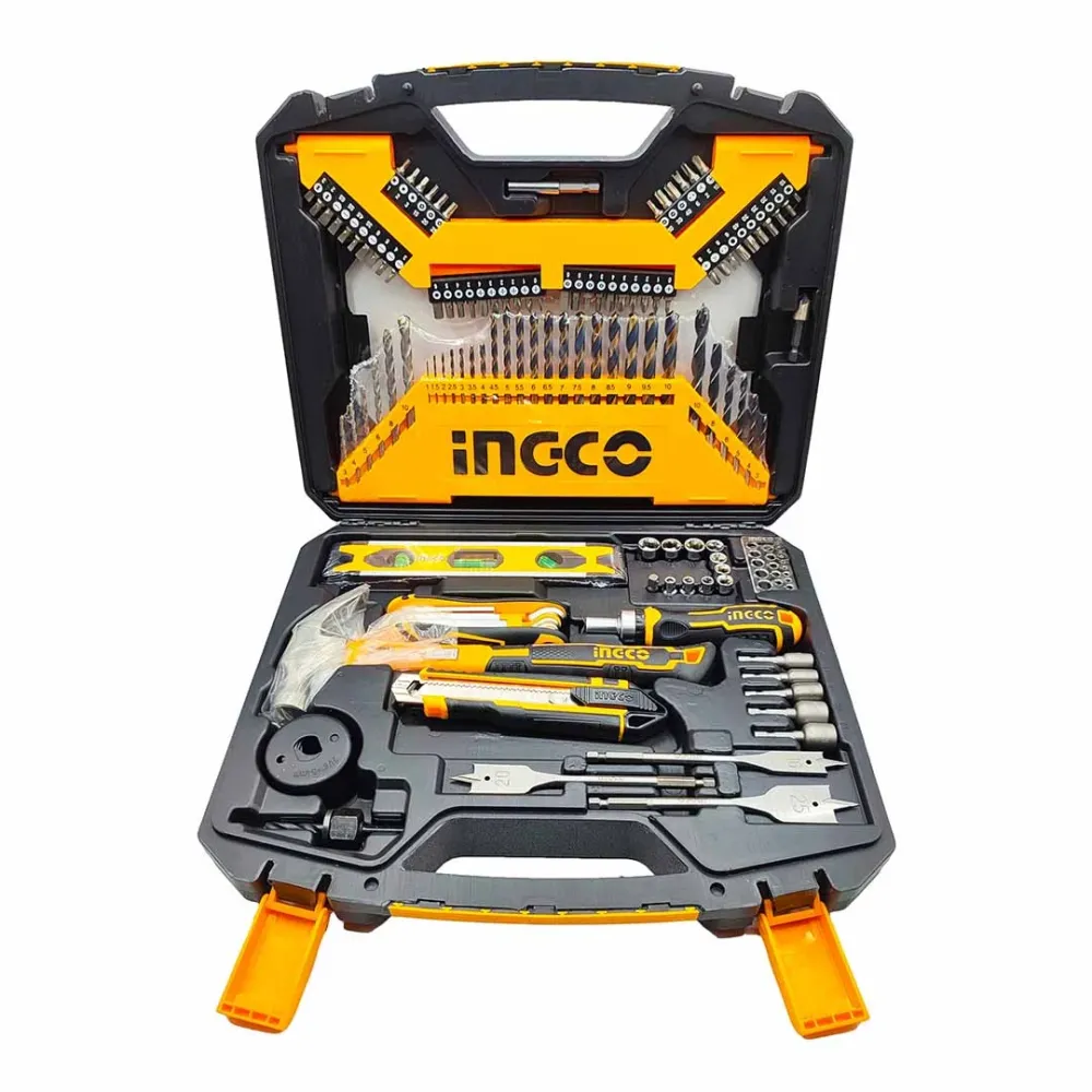 Valigetta attrezzi 120 utensili professionali Ingco