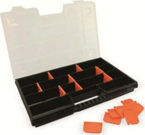 Valigetta Porta Minuteria Tool Box Ferramenta Scomparti 28,5 X 19 X 3,5 Cm
