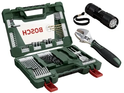 Valigette + set accessori Bosch 83 pezzi. Prezzo per Pezzo.