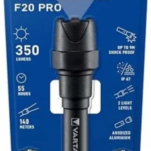 Varta Indestructible F20 Pro Torcia 6W incl. 2 batterie AA