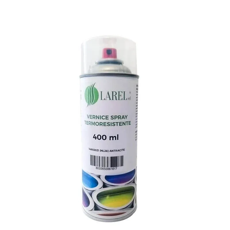 Vernice Spray termoresistente Antracite stufe pellet 14802021