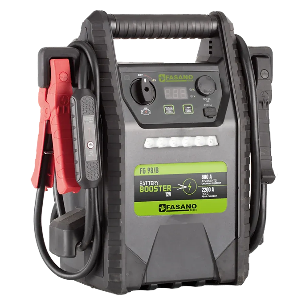 Avviatore d'emergenza portatile 12V, 22Ah Fasano FG 98/B
