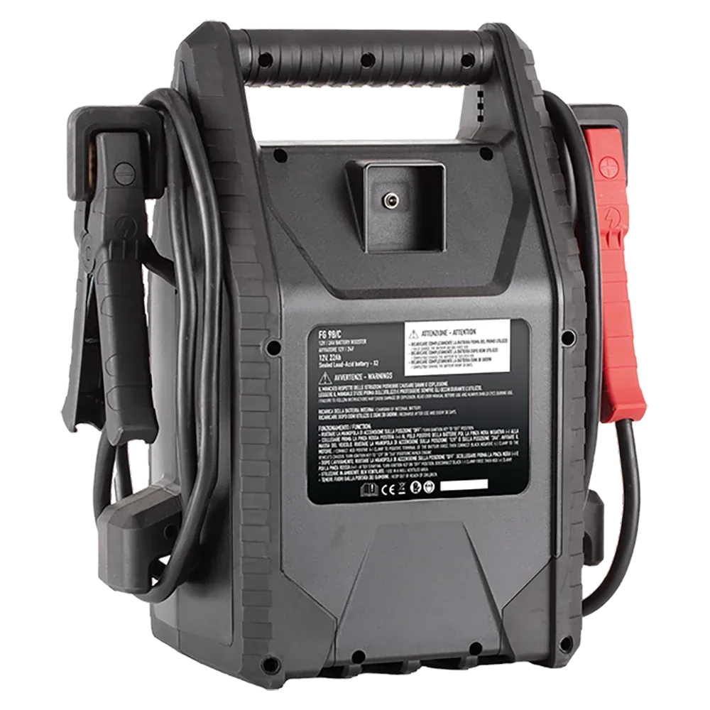 Avviatore di emergenza portatile 12/24V, 44Ah Fasano FG 98/C