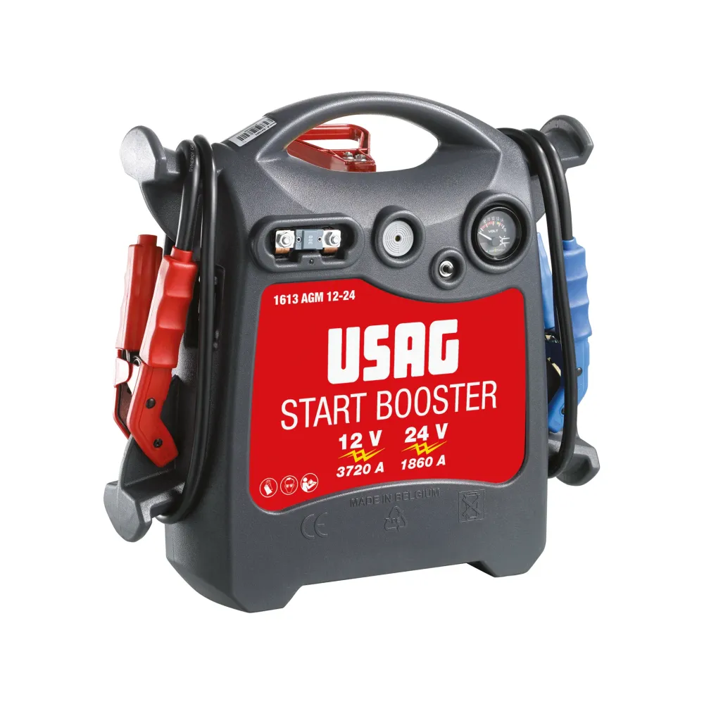 AVVIATORE PROFESSIONALE PORTATILE 12V-24V Usag 1613 AGM12-24