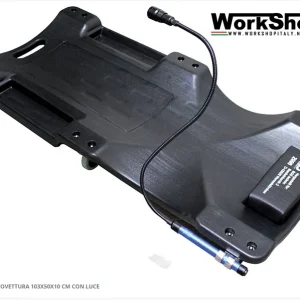 Carrello sottomacchina lettino con luce BGS FERMEC BGS2996