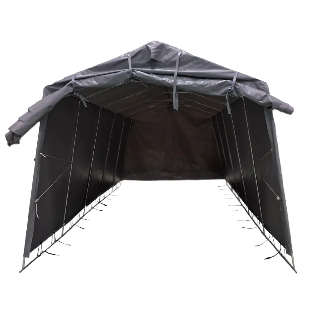 Fornorth Tenda garage 3.4x7m, grigio scuro