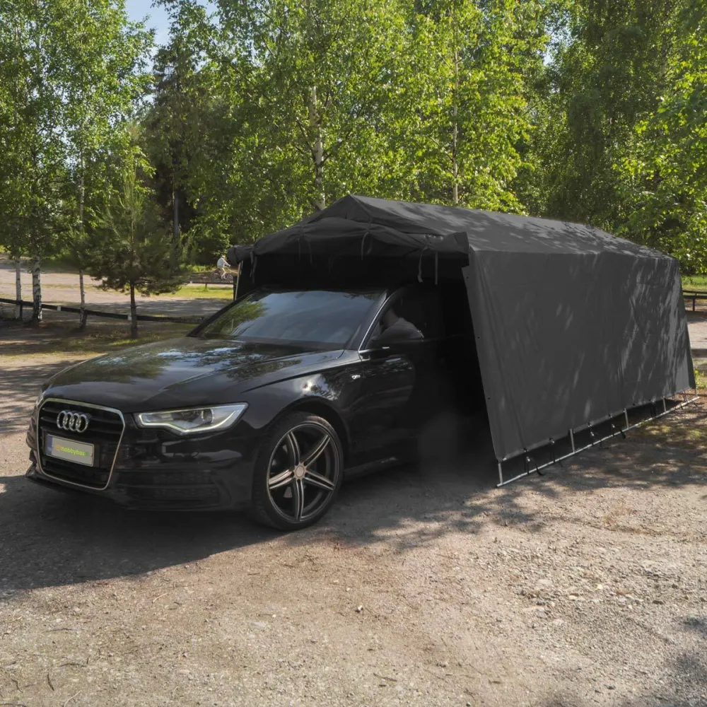 Fornorth Tenda garage 3.4x7m, grigio scuro