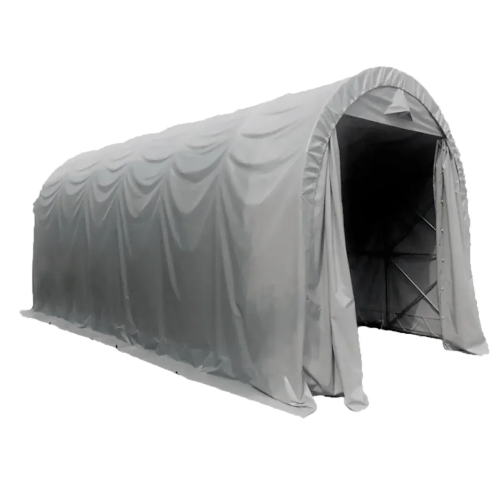 Fornorth Tenda Garage 4x8m, Grigio chiaro