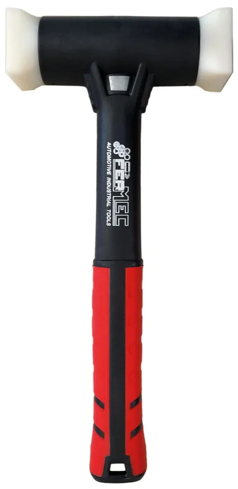 MAZZUOLA CON DUE TESTE QUADRATE 42 MM, NYLON Fermec FM4230