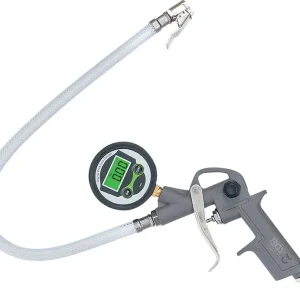 PISTOLA DI GONFIAGGIO PNEUMATICA, DIGITALE BGS6794