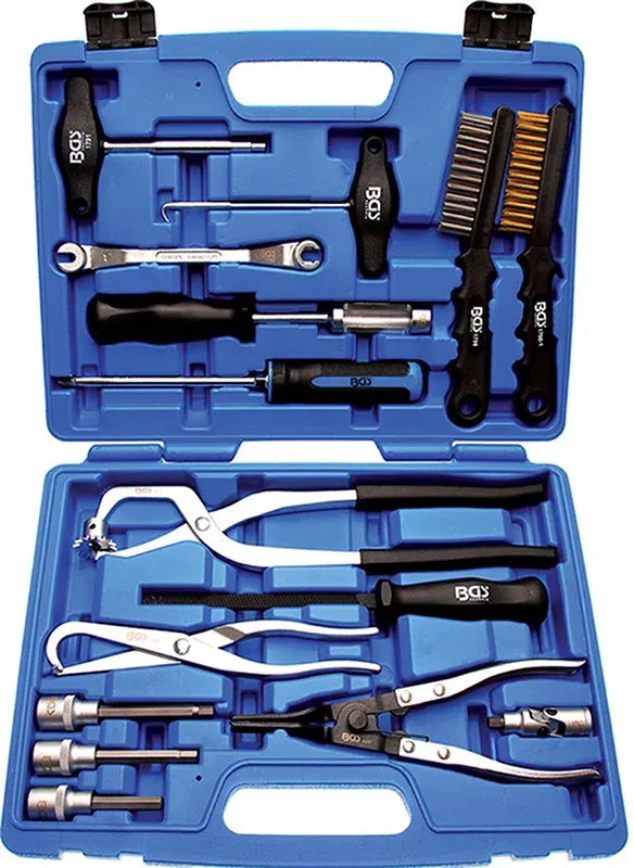 SET MANUTENZIONE E MONTAGGIO FRENI DA 15 PEZZI BGS1818