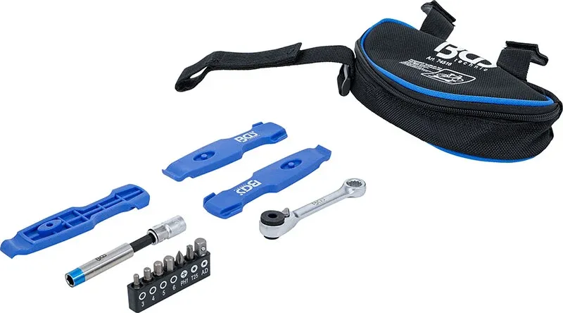 SET 13 PEZZI, UTENSILI PER BICICLETTE, DA VIAGGIO BGS74516