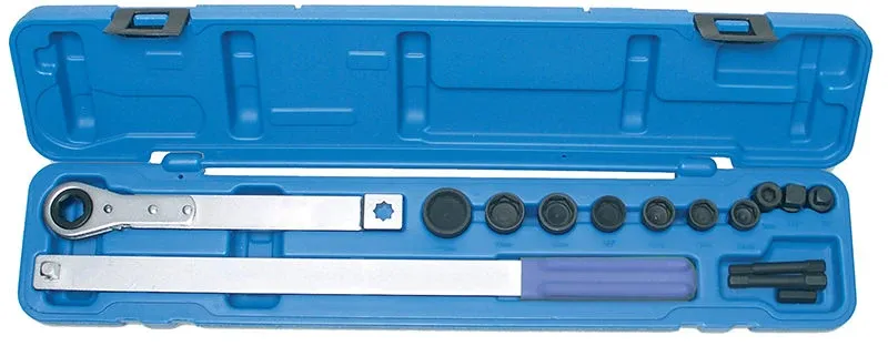 SET UTENSILI DI ASSISTENZA PER CINGHIA SERPENTINA, ATTACCO DA 3/8” + 1/2” BGS1706