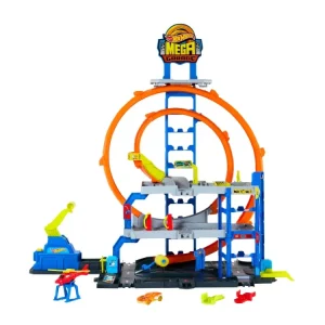 Hot Wheels Mega Loop Garage JBM74