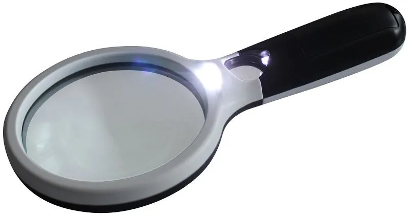 Lente d'ingrandimento portatile LED Vogel Germany 25x Ø 90 mm 600148