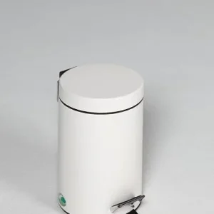 Pattumiera pedale VAR con pedale 5 L bianco 43021
