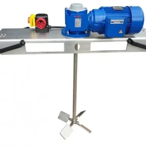 Agitatore vite senza ottimo Schwarzer Rührtechnik per fluidi fino 5000 m / Pas IBC da 1000 L 15 KW velocità: 290 RPM carre...