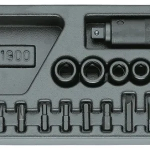 Modulo utensili GEDORE programma di rimozione viti 1/2'' 1402242 con 5 Manicotti