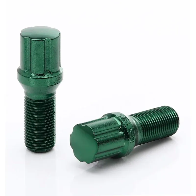 Japan Racing - Viti JB1 14x1.5 (green) - Kit 20 viti