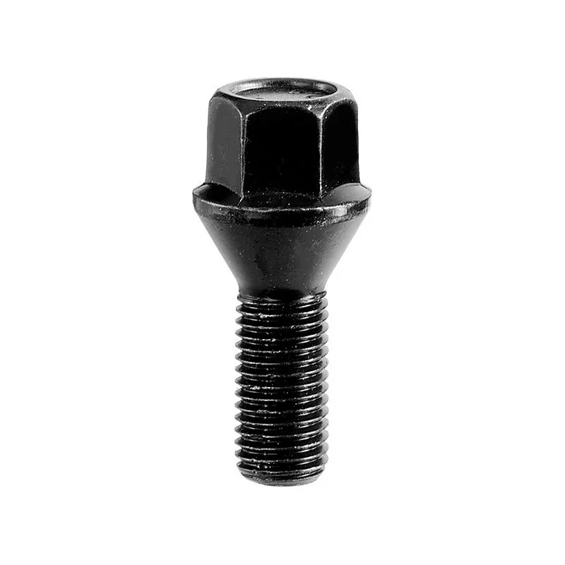 Vite sede conica 60°, chiave SW17, 14 x 1.5 x 43 mm - Black