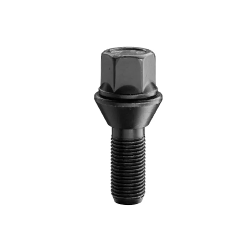 Viti per distanziali, sede conica 60°, chiave SW17, 14 x 1.25 x 33 mm - Black