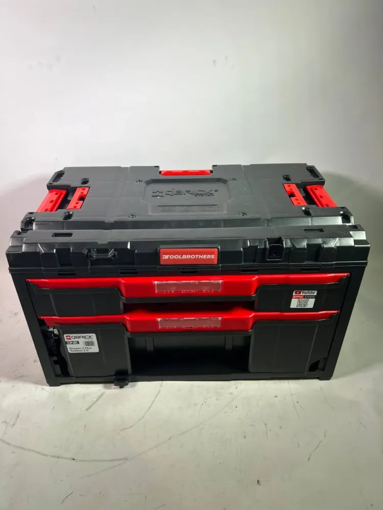 Qbrick System ONE Drawer 2 Plus Toolbox 2.0 Cassetta portautensili modulare 587 x 380 x 340 mm 9 l 20 l