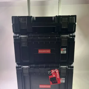 Qbrick System PRO Set 1 2.0 Plus Set di carrelli portautensili + PRO Toolcase + PRO Toolbox + PRO Cart 490 x 400 x 750 mm